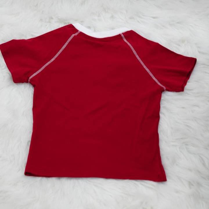Crimson 'I Don't Smoke' Soccer Jersey - Image 3