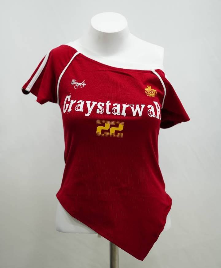 Gold Crest Varsity Jersey Crop