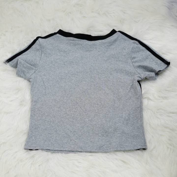 Grey Racing Baby Tee - Image 3
