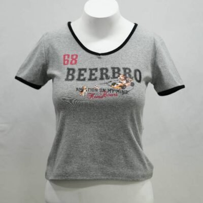 Beerbro 68 Ringer Baby Tee