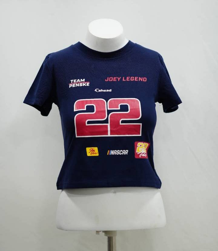 Navy "Joey Legend 22" NASCAR Graphic Tee