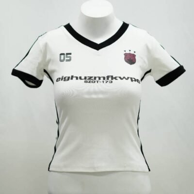 The ’05 Contour Racing Tee in White & Black