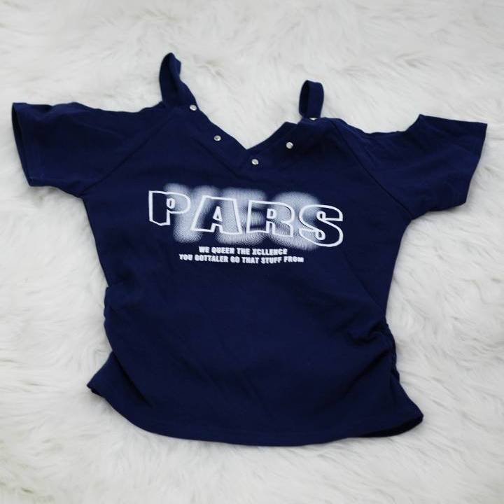 The Deconstructed PARS Top in Navy - Image 2